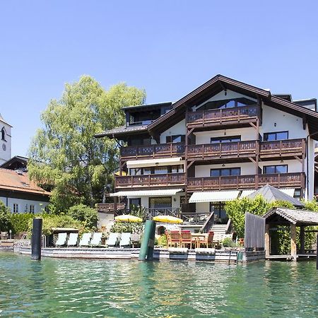 Pension Seehof Appartements Sankt Wolfgang im Salzkammergut ภายนอก รูปภาพ